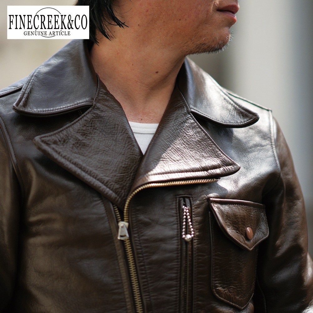 ͽ����2025SS ACJK069 DEADLIFT (36-42) / BROWN / FINECREEK LEATHERS&CO