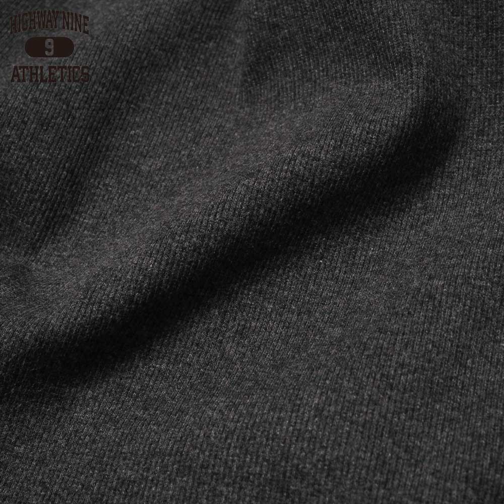 V-NECK RIB S/S Tee  / CHARCOAL / HIGHWAY NINE �ϥ��������ʥ���