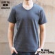 V-NECK RIB S/S Tee  / CHARCOAL / HIGHWAY NINE �ϥ��������ʥ���