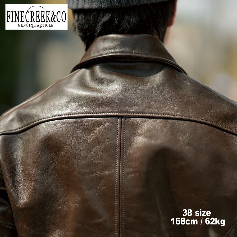 ͽ2025SS ACJK068 SQUAT (36-42) / BROWN / FINECREEK LEATHERS&CO