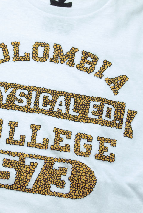 PUZZLE WORKS (�ѥ�������)��COLOMBIA T-shirts ������ӥ� �ԥ���� ��WHITE)