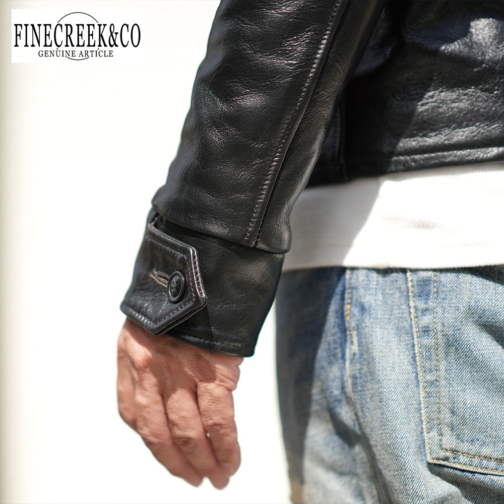 ͽ2025SS ACJK068 SQUAT (36-42) / BLACK / FINECREEK LEATHERS&CO