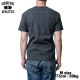 C-NECK RIB S/S Tee  / CHARCOAL / HIGHWAY NINE �ϥ��������ʥ���