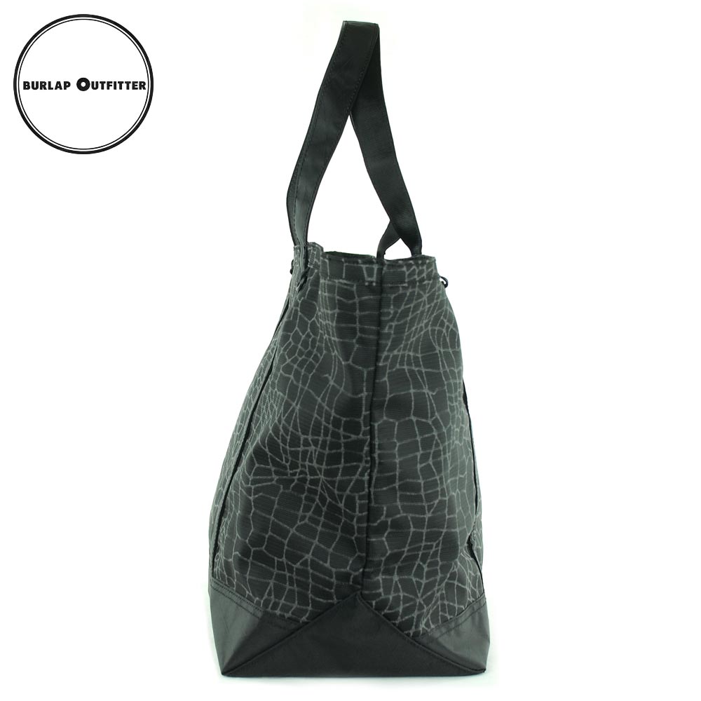 Burlap Outfitter TOTE BAG SPIDER WEB