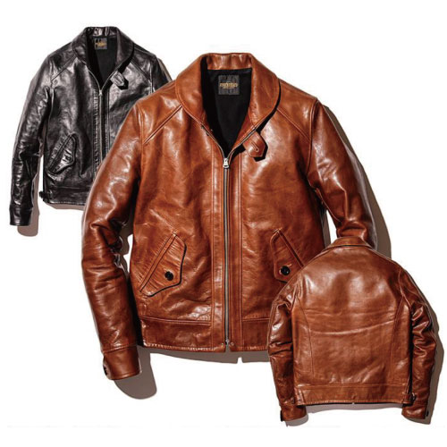 ͽ2025SS ACJK067 ROSEN JACKET (36-42) / BROWN / FINECREEK LEATHERS&CO
