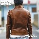 ͽ2025SS ACJK067 ROSEN JACKET (36-42) / BROWN / FINECREEK LEATHERS&CO
