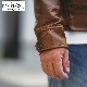ͽ2025SS ACJK067 ROSEN JACKET (36-42) / BROWN / FINECREEK LEATHERS&CO