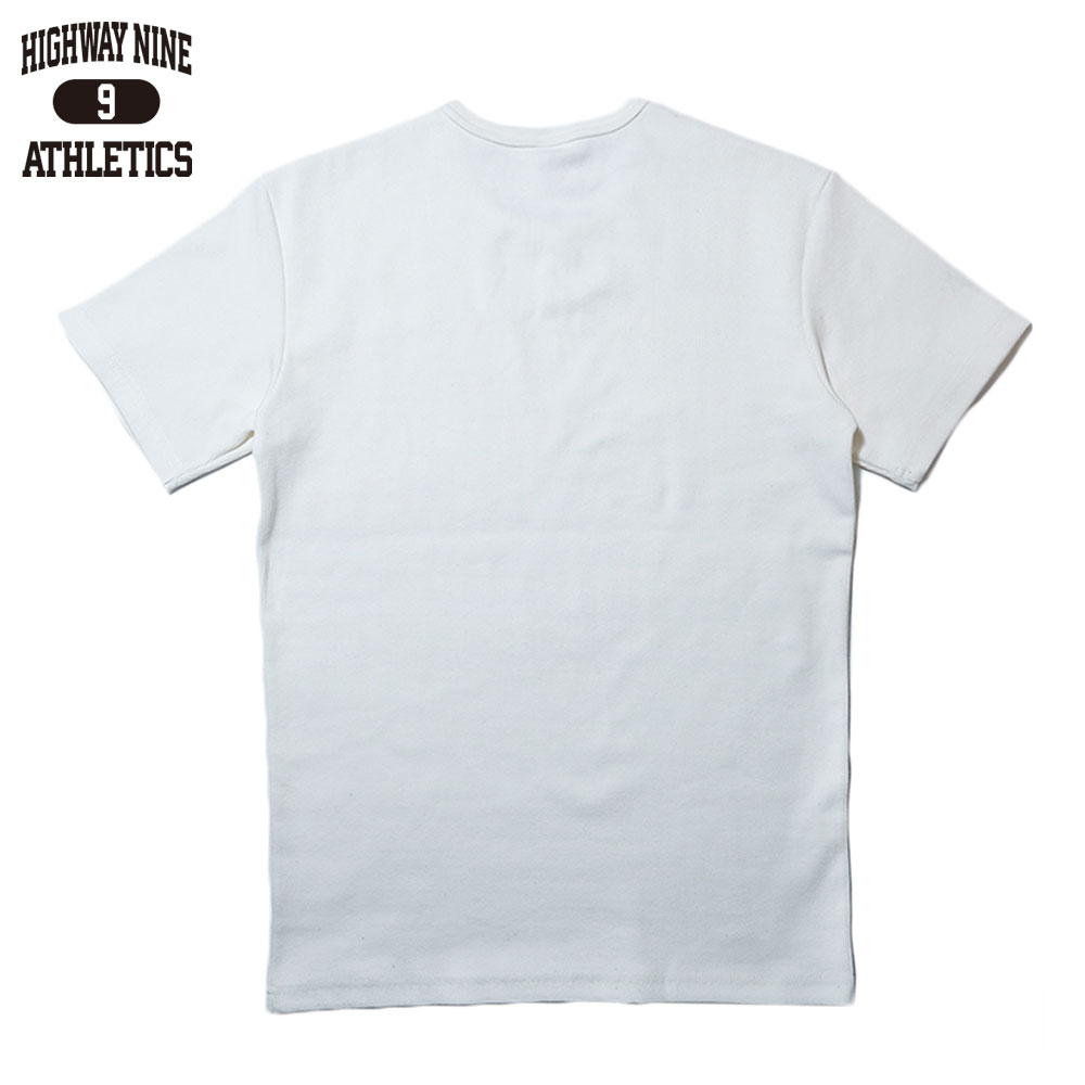 C-NECK RIB S/S Tee  / WHITE / HIGHWAY NINE �ϥ��������ʥ���