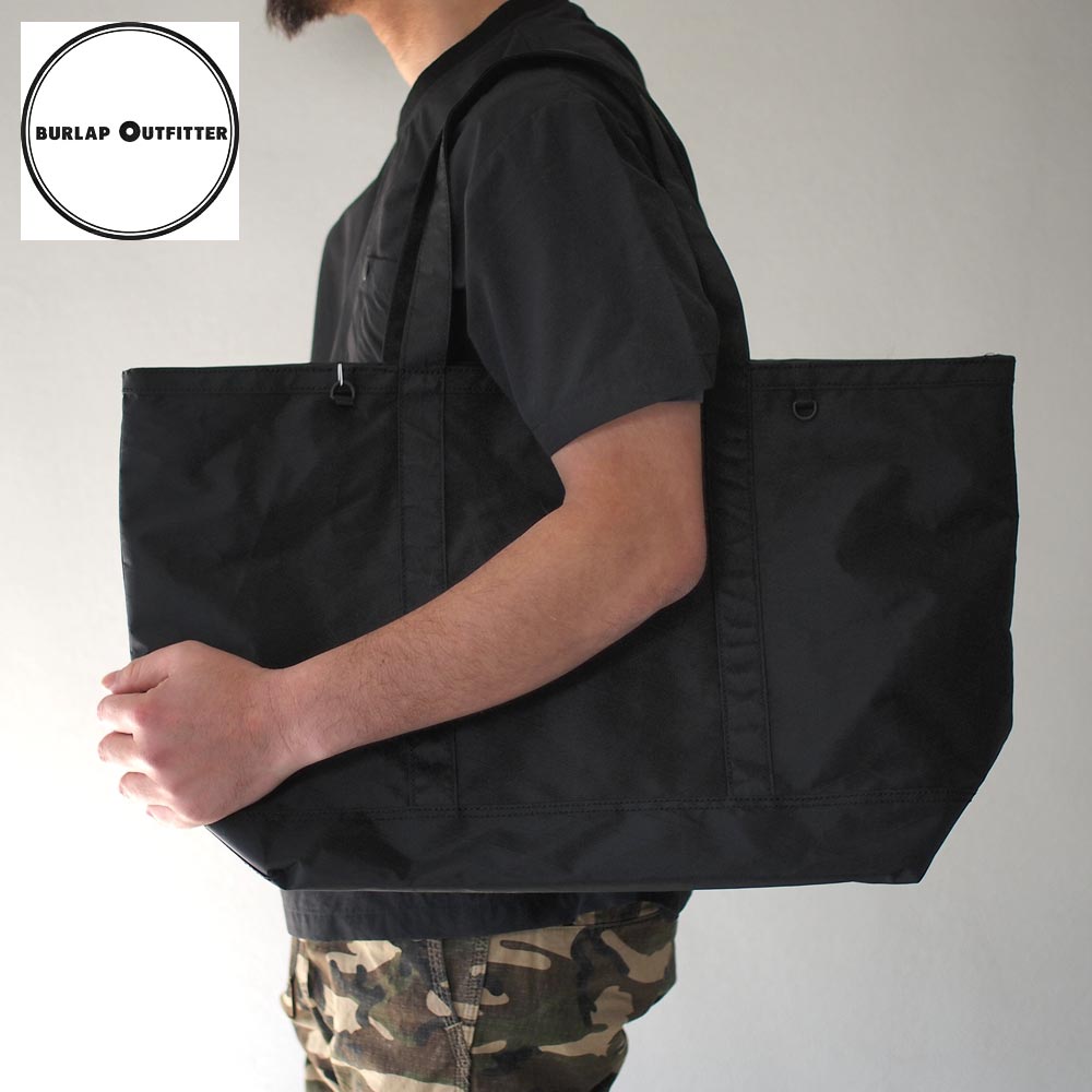 Burlap Outfitter TOTE BAG XPAC BLACK