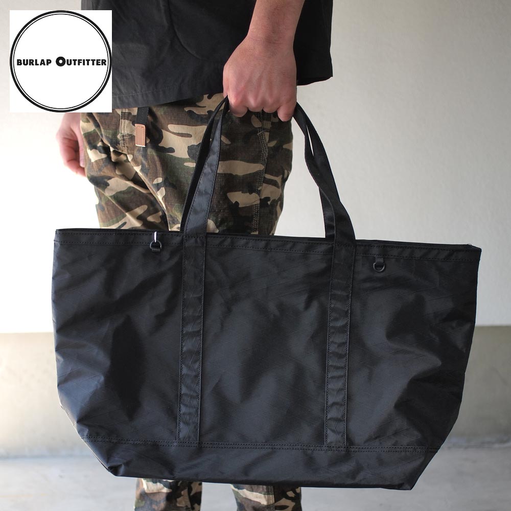 Burlap Outfitter TOTE BAG XPAC BLACK