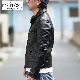 ͽ����2025SS ACJK067 ROSEN JACKET (36-42) / BLACK / FINECREEK LEATHERS&CO