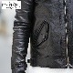 ͽ����2025SS ACJK067 ROSEN JACKET (36-42) / BLACK / FINECREEK LEATHERS&CO