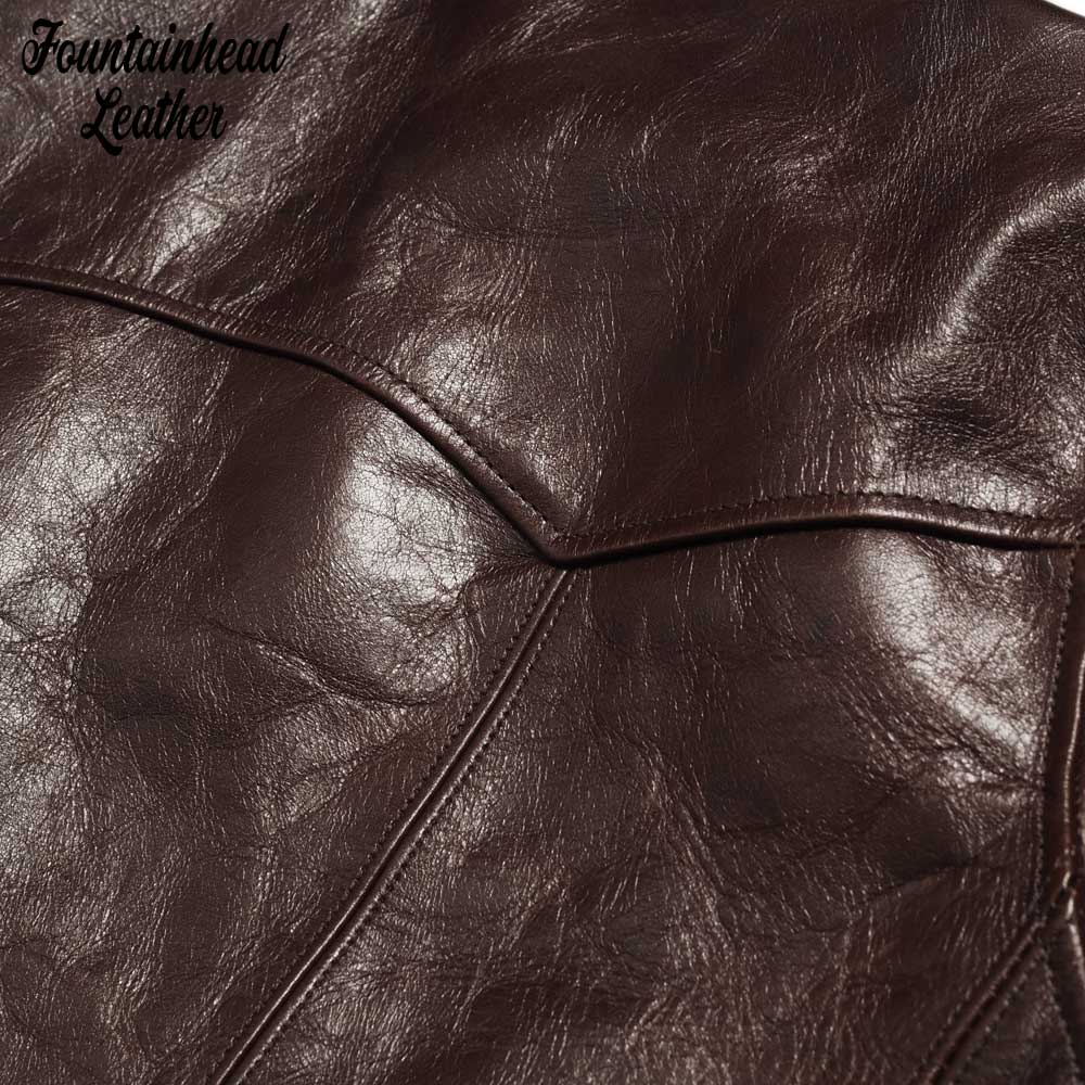 2026AWͽ���� / ALPHA (34-42) / BROWN / FOUNTAINHEAD LEATHER �ե�����ƥ�إåɥ쥶��
