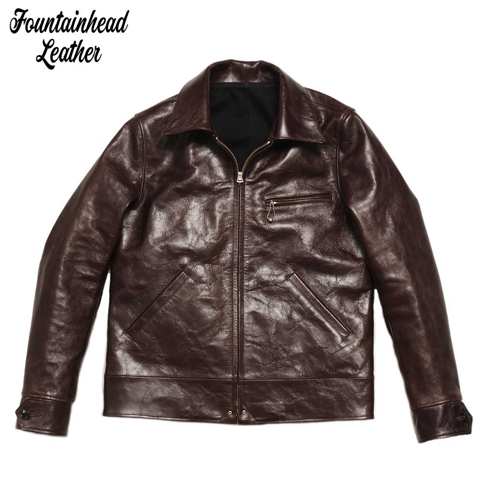 2026AWͽ���� / ALPHA (34-42) / BROWN / FOUNTAINHEAD LEATHER �ե�����ƥ�إåɥ쥶��