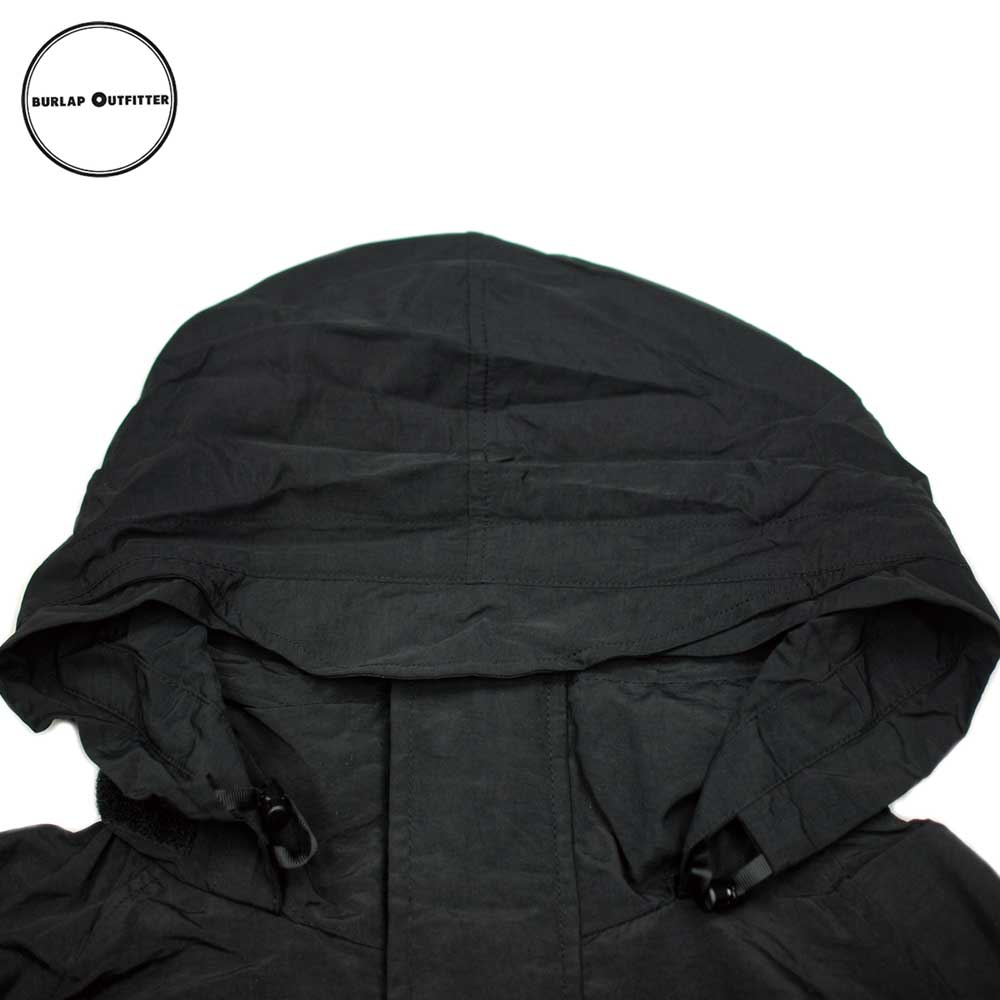 Burlap Outfitter �С���åץ����ȥե��å��� ECWCS PARKA / BLACK