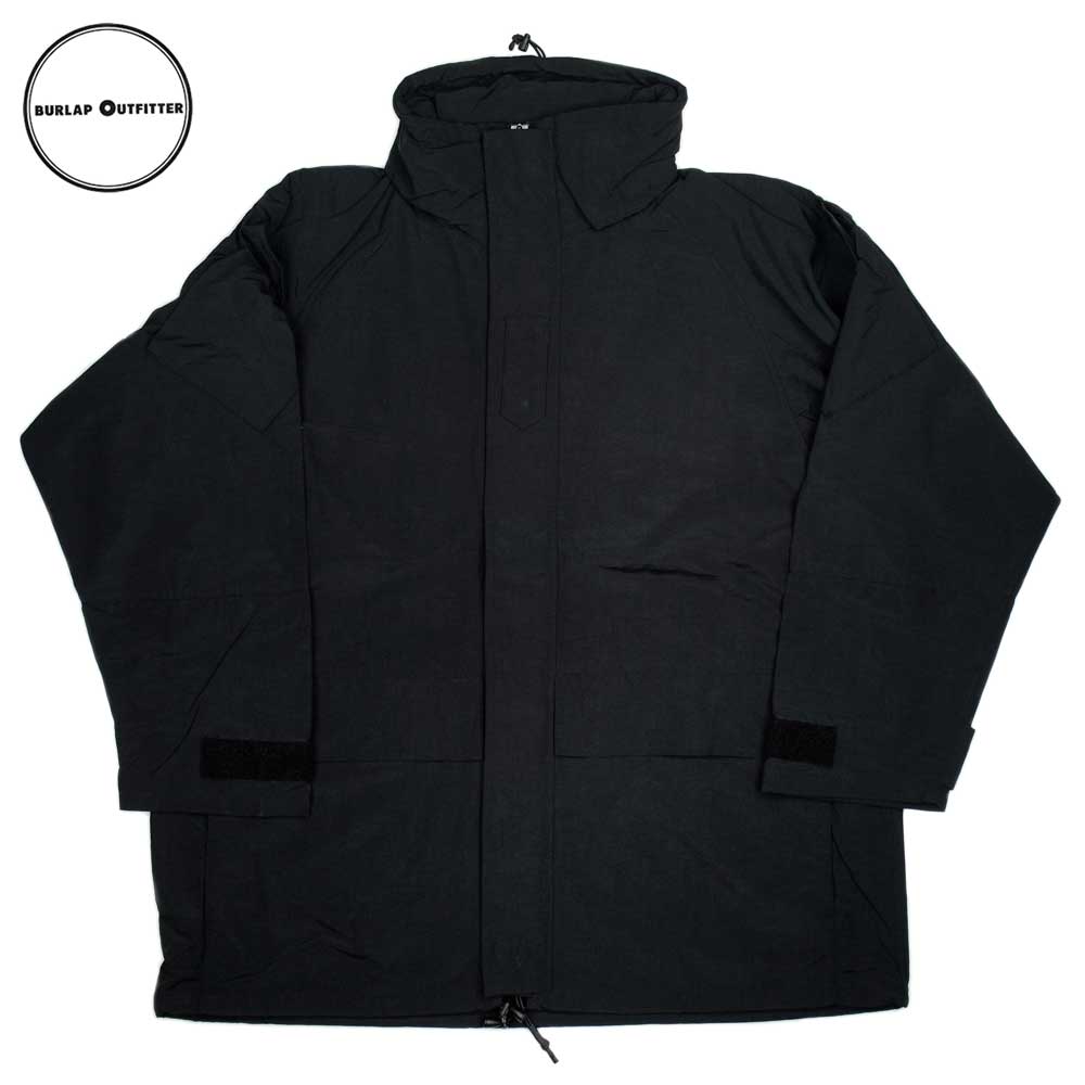 Burlap Outfitter �С���åץ����ȥե��å��� ECWCS PARKA / BLACK