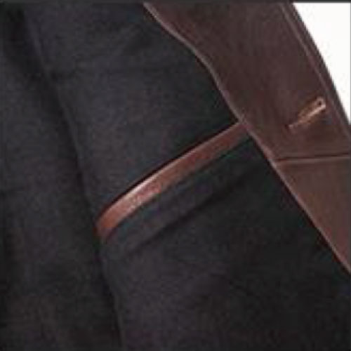 2025SS ACCO009 KEATON(DEER) (36-42) / BROWN / FINECREEK LEATHERS