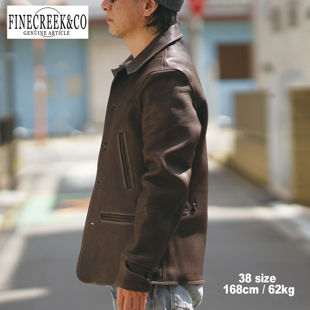 2025SS ACCO009 KEATON(DEER) (36-42) / BROWN / FINECREEK LEATHERS