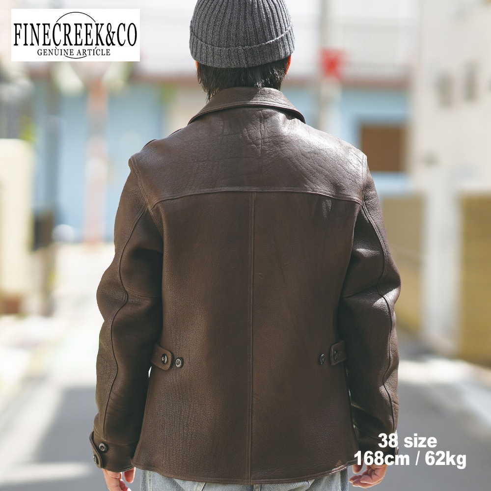 2025SS ACCO009 KEATON(DEER) (36-42) / BROWN / FINECREEK LEATHERS