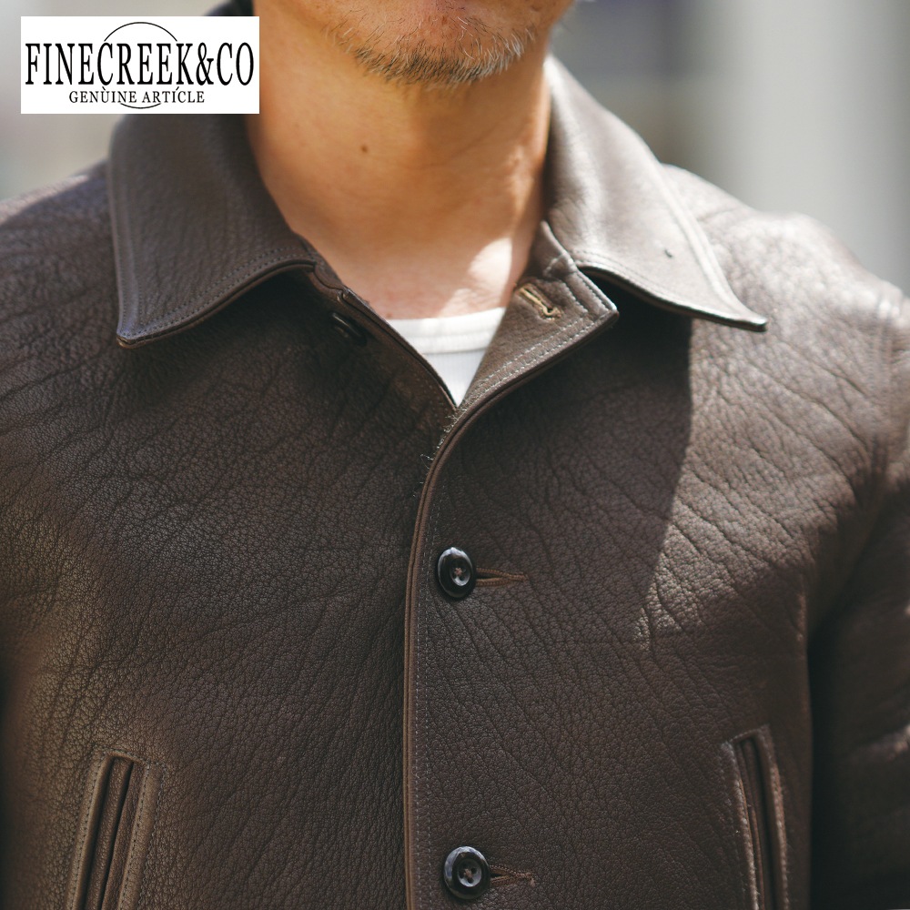 2025SS ACCO009 KEATON(DEER) (36-42) / BROWN / FINECREEK LEATHERS