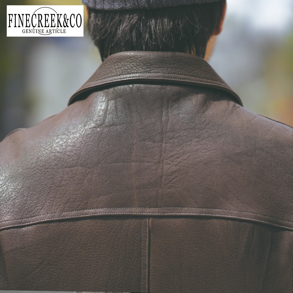 2025SS ACCO009 KEATON(DEER) (36-42) / BROWN / FINECREEK LEATHERS