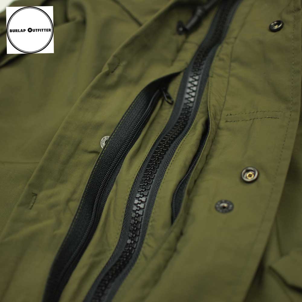 Burlap Outfitter �С���åץ����ȥե��å��� ECWCS PARKA / NEW OLIVE