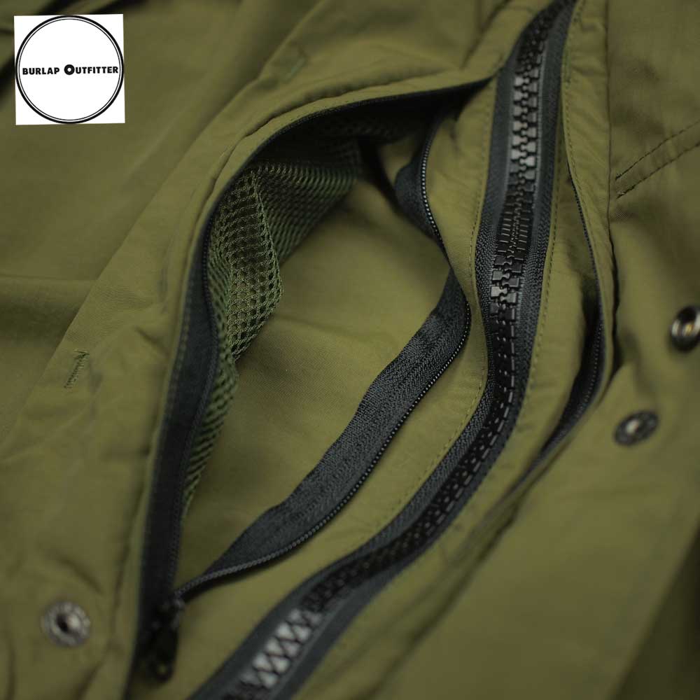 Burlap Outfitter �С���åץ����ȥե��å��� ECWCS PARKA / NEW OLIVE