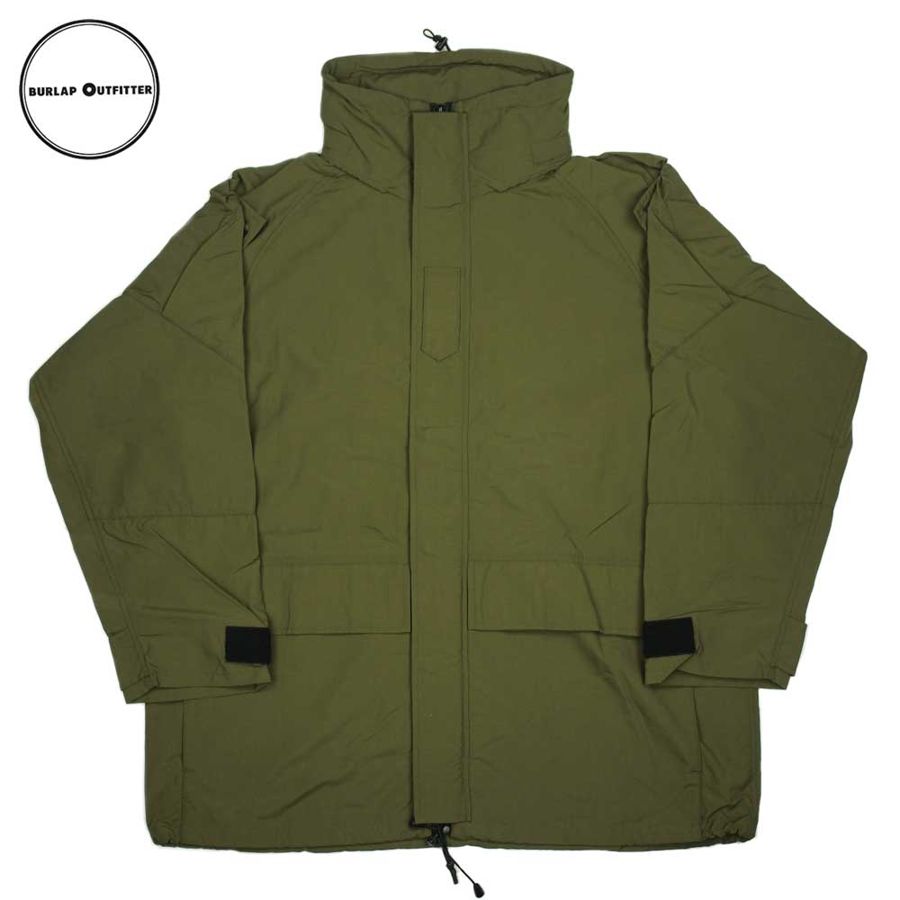 Burlap Outfitter �С���åץ����ȥե��å��� ECWCS PARKA / NEW OLIVE