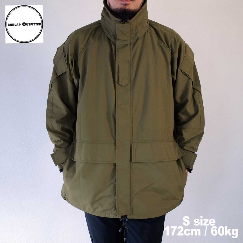 Burlap Outfitter �С���åץ����ȥե��å��� ECWCS PARKA / NEW OLIVE