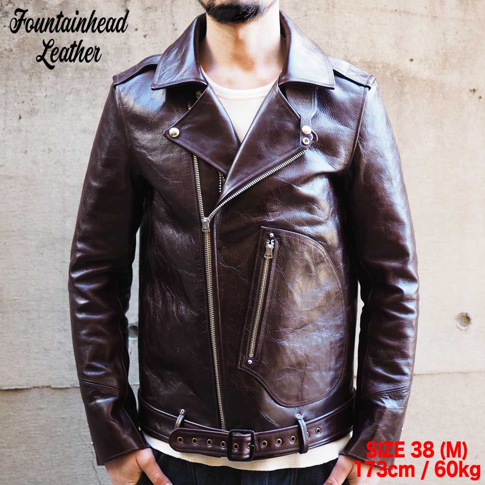 2026AWͽ���� / BETA (34-42) / BROWN / FOUNTAINHEAD LEATHER �ե�����ƥ�إåɥ쥶��