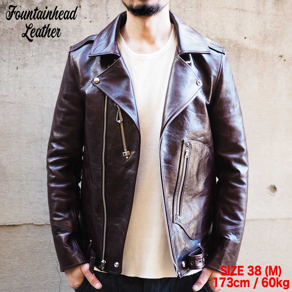 2026AWͽ���� / BETA (34-42) / BROWN / FOUNTAINHEAD LEATHER �ե�����ƥ�إåɥ쥶��