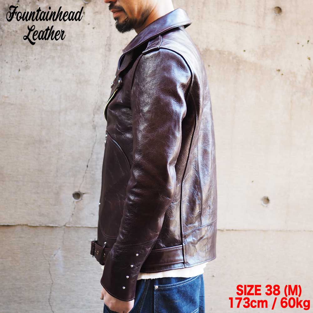 2026AWͽ���� / BETA (34-42) / BROWN / FOUNTAINHEAD LEATHER �ե�����ƥ�إåɥ쥶��