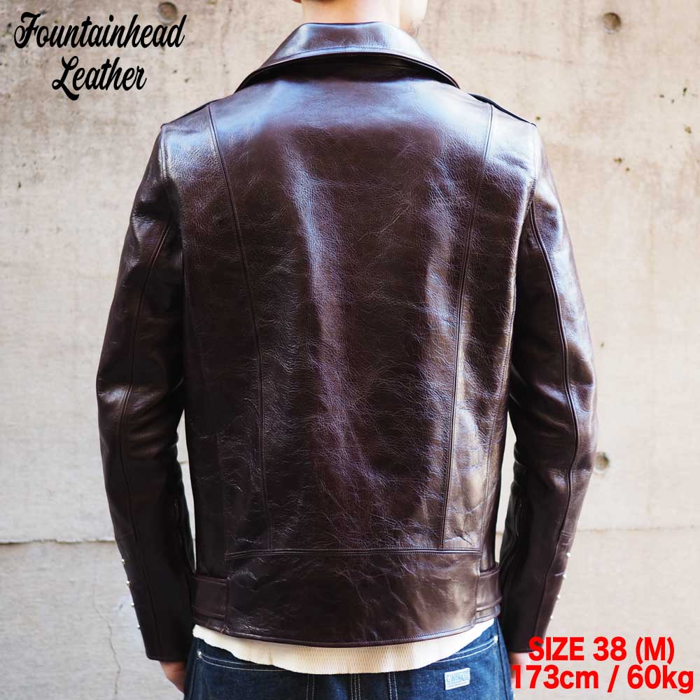 2026AWͽ���� / BETA (34-42) / BROWN / FOUNTAINHEAD LEATHER �ե�����ƥ�إåɥ쥶��