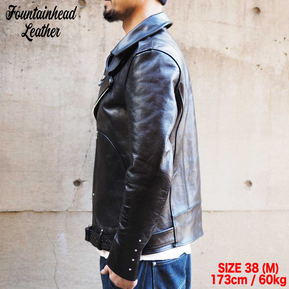 2026AWͽ���� / BETA (34-42) / BLACK / FOUNTAINHEAD LEATHER �ե�����ƥ�إåɥ쥶��