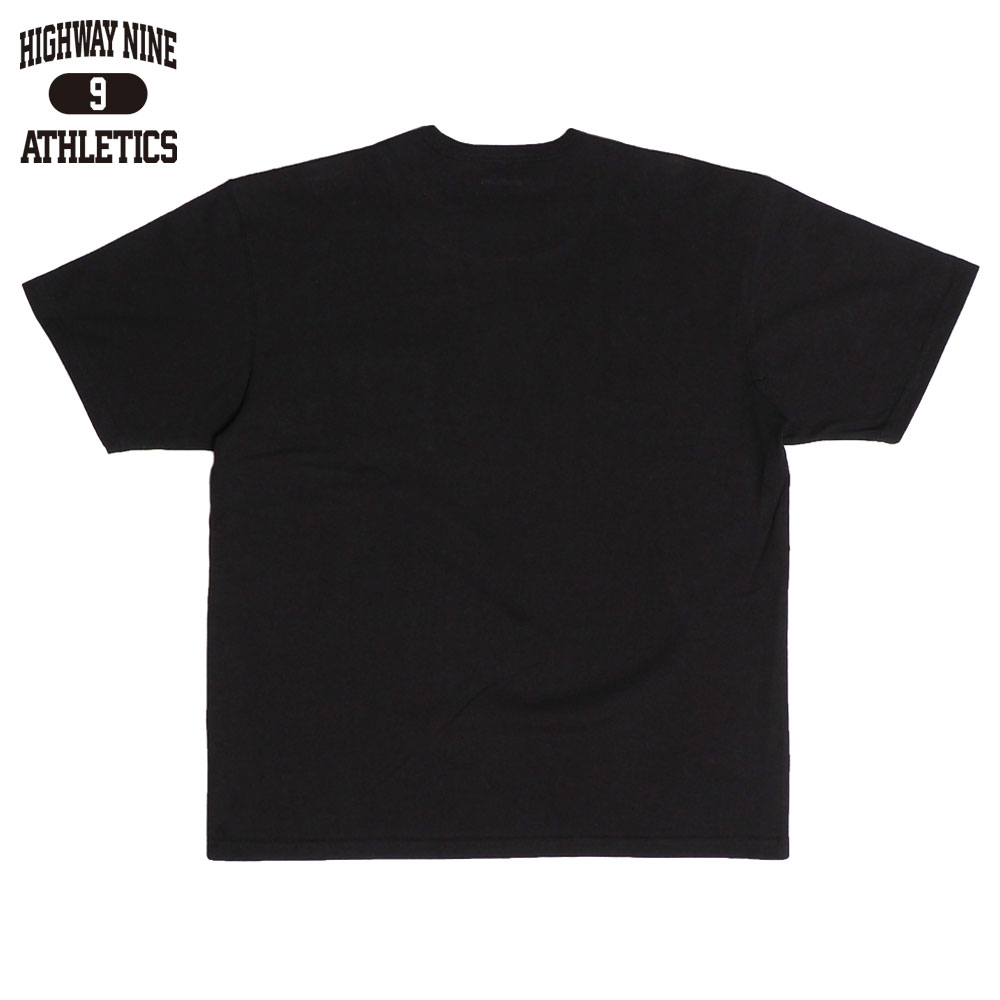 C-NECK 10/-TENJIKU ROUGH FIT S/S POCKET Tee / BLACK / HIGHWAY NINE �ϥ��������ʥ���