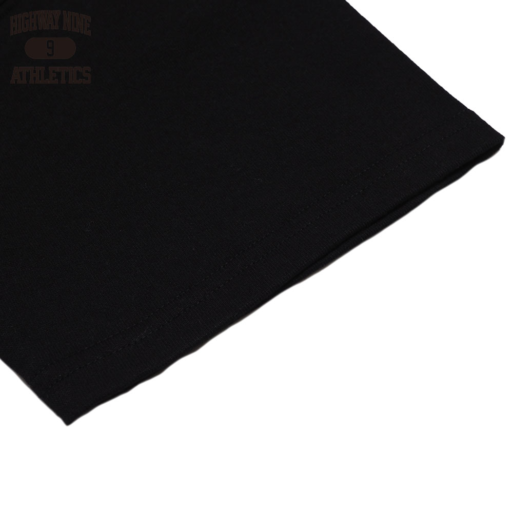 C-NECK 10/-TENJIKU ROUGH FIT S/S POCKET Tee / BLACK / HIGHWAY NINE �ϥ��������ʥ���