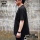 C-NECK 10/-TENJIKU ROUGH FIT S/S POCKET Tee / BLACK / HIGHWAY NINE �ϥ��������ʥ���