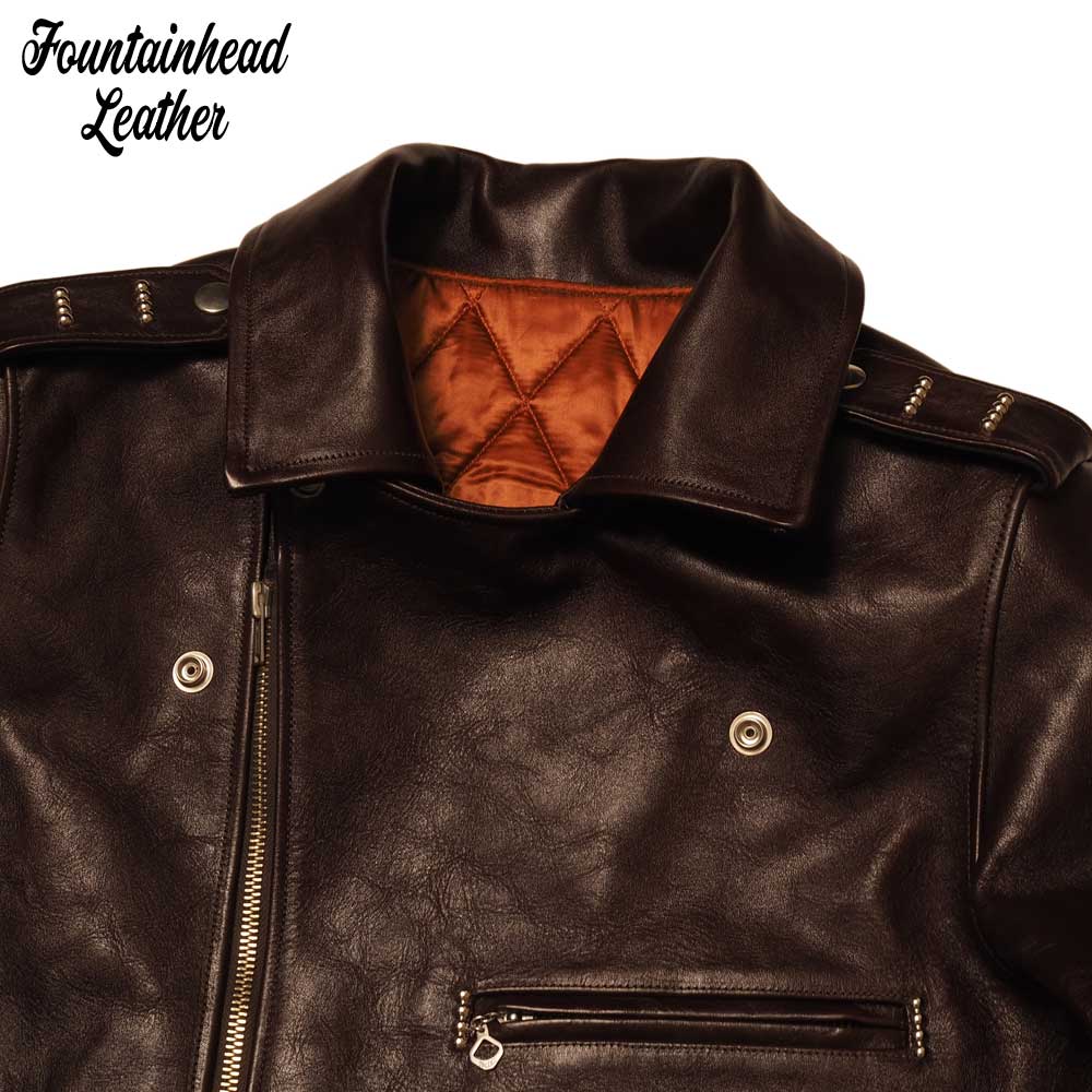 DELTA / BROWN / FOUNTAINHEAD LEATHER եƥإåɥ쥶