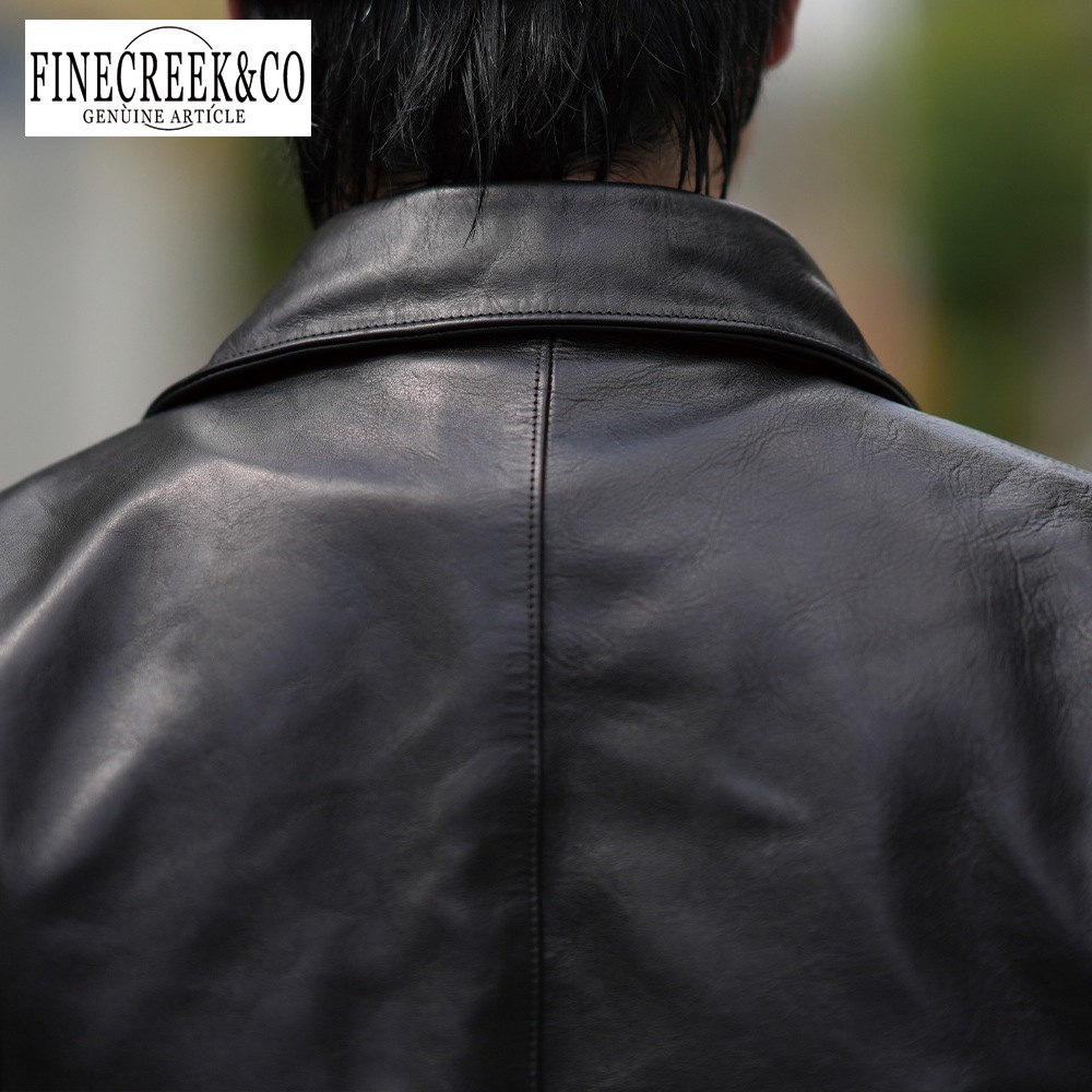 ͽ����2025SS ACCO008 DRIFTER (36-42) / BLACK / FINECREEK LEATHERS&CO