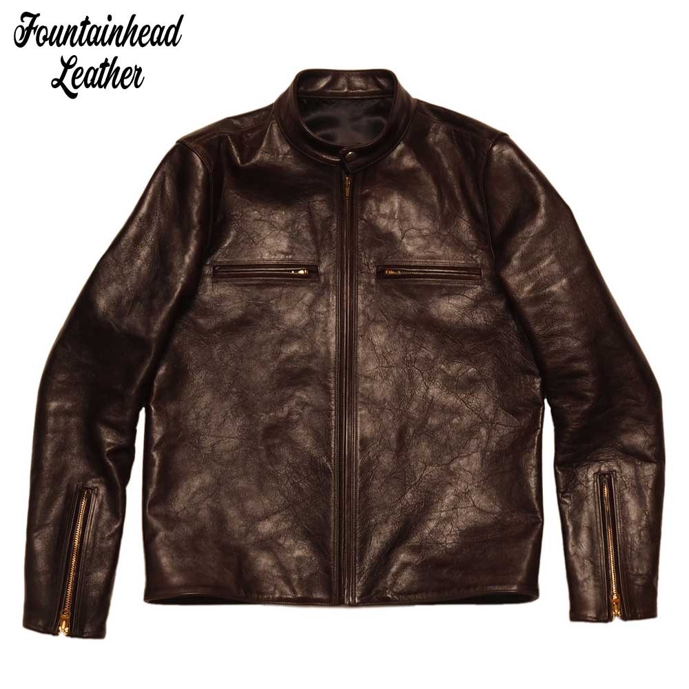 2026AWͽ���� / GAMMA (34-42) / BROWN / FOUNTAINHEAD LEATHER �ե�����ƥ�إåɥ쥶��