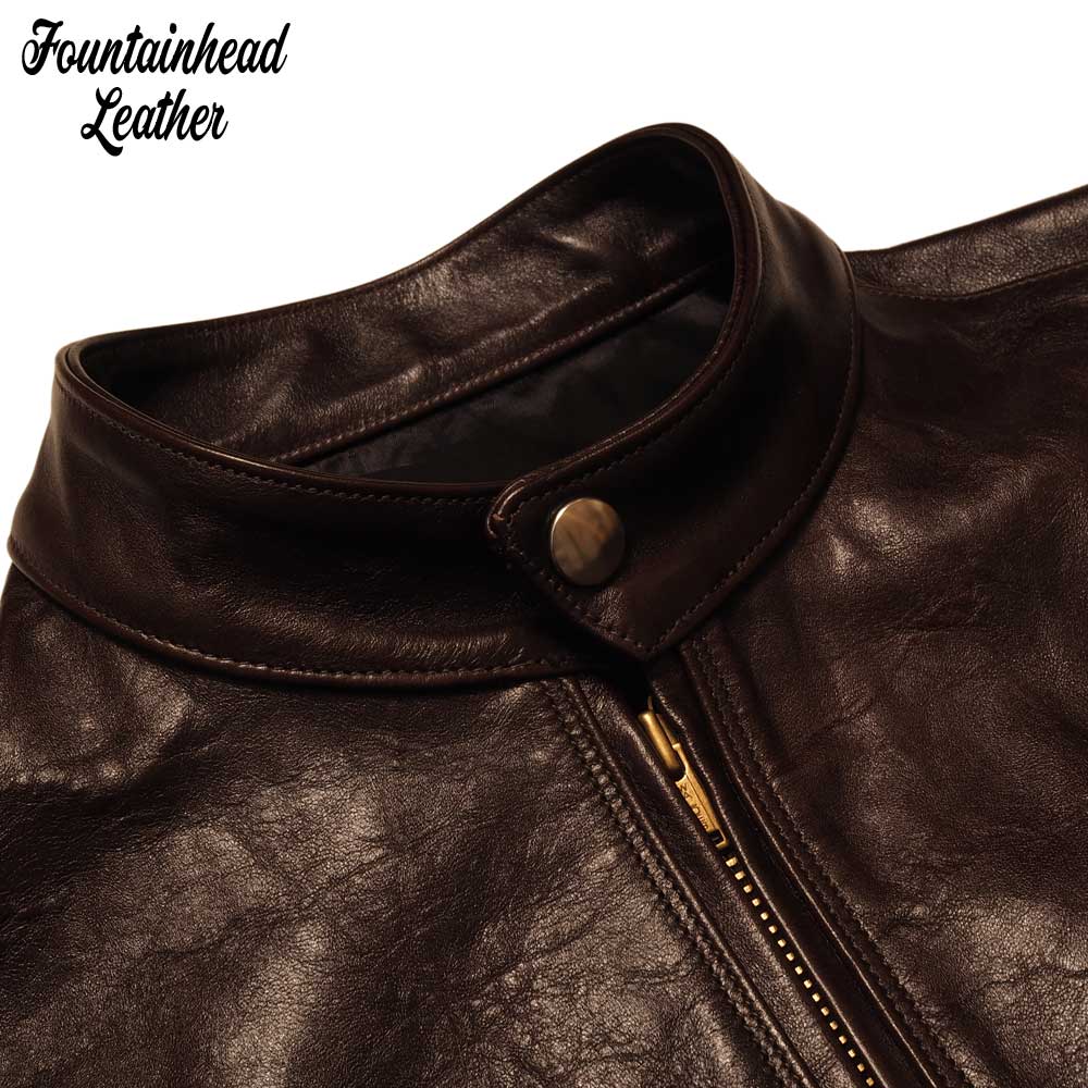 2026AWͽ���� / GAMMA (34-42) / BROWN / FOUNTAINHEAD LEATHER �ե�����ƥ�إåɥ쥶��