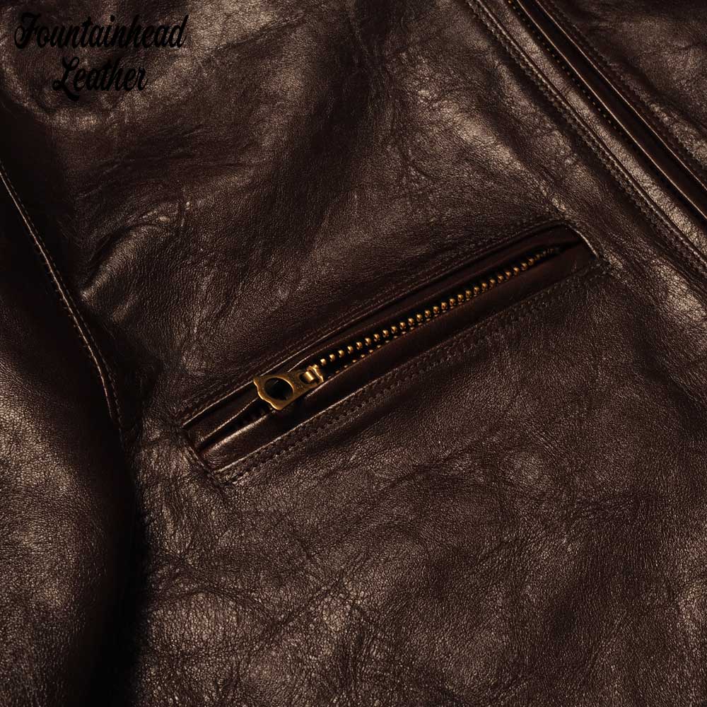 2026AWͽ���� / GAMMA (34-42) / BROWN / FOUNTAINHEAD LEATHER �ե�����ƥ�إåɥ쥶��
