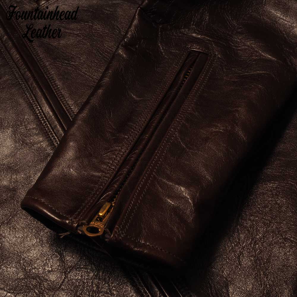 2026AWͽ���� / GAMMA (34-42) / BROWN / FOUNTAINHEAD LEATHER �ե�����ƥ�إåɥ쥶��