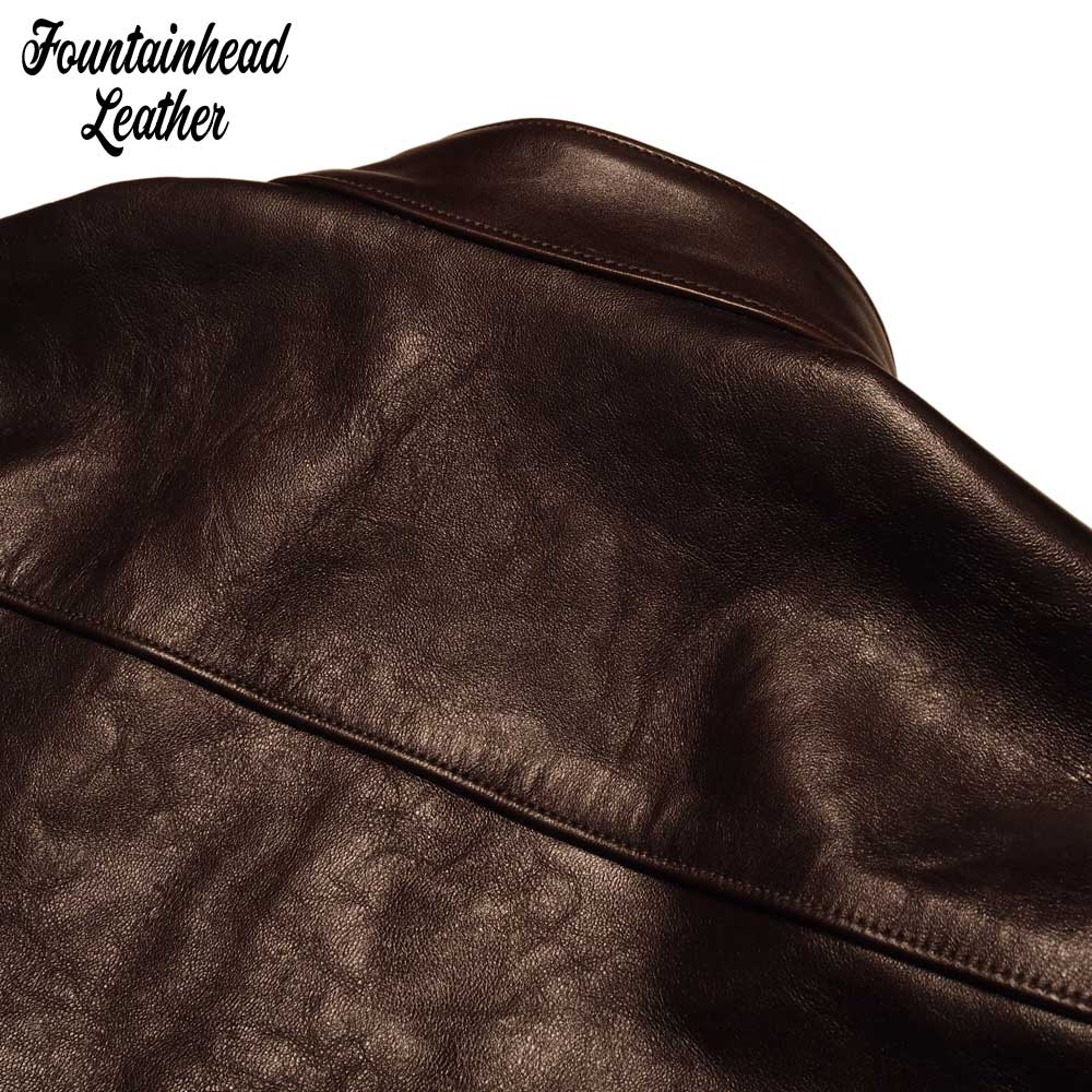2026AWͽ���� / GAMMA (34-42) / BROWN / FOUNTAINHEAD LEATHER �ե�����ƥ�إåɥ쥶��