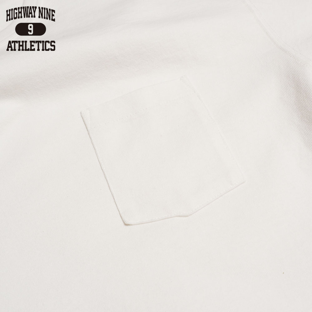 C-NECK 10/-TENJIKU ROUGH FIT S/S POCKET Tee / WHITE / HIGHWAY NINE �ϥ��������ʥ���