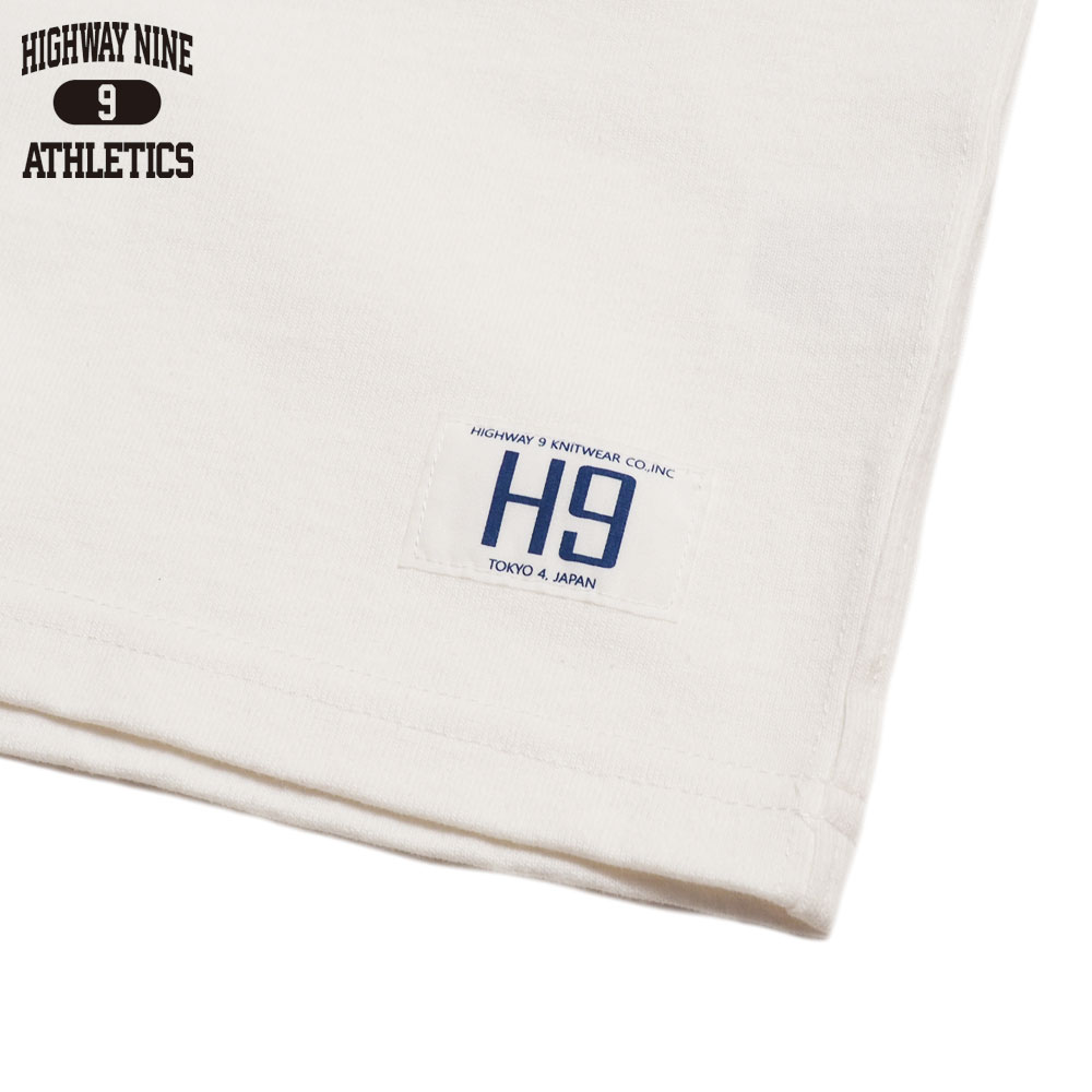 C-NECK 10/-TENJIKU ROUGH FIT S/S POCKET Tee / WHITE / HIGHWAY NINE �ϥ��������ʥ���