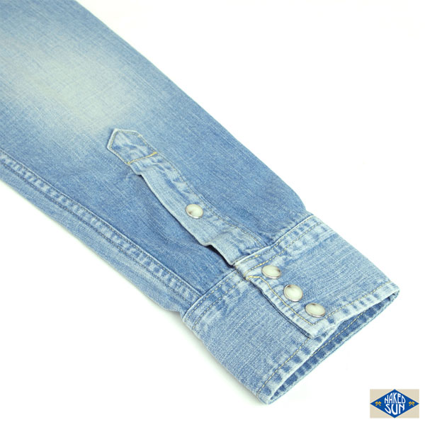 NAKED SUN / 27MW WESTERN DENIM SHIRTS ( USED-2 )