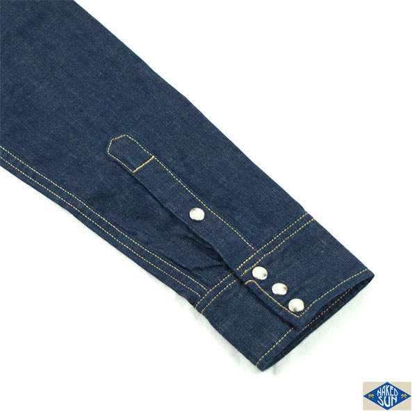 NAKED SUN �ͥ����åɥ��� 27MW DENIM WESTERN SHIRTS