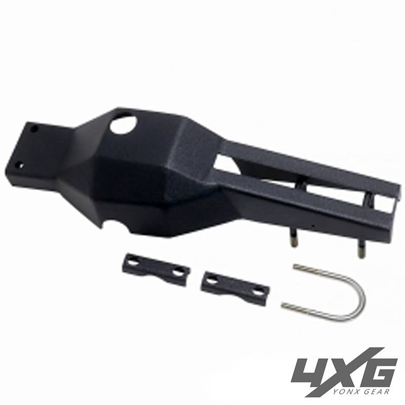 4XG ヨンクスギア ジムニー JB23W リア デフガード アクスル ブラック