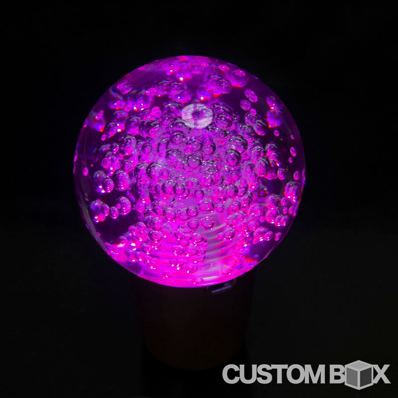 在庫処分】LED クリスタルシフトノブ AT MT 汎用 球形状 ノブ